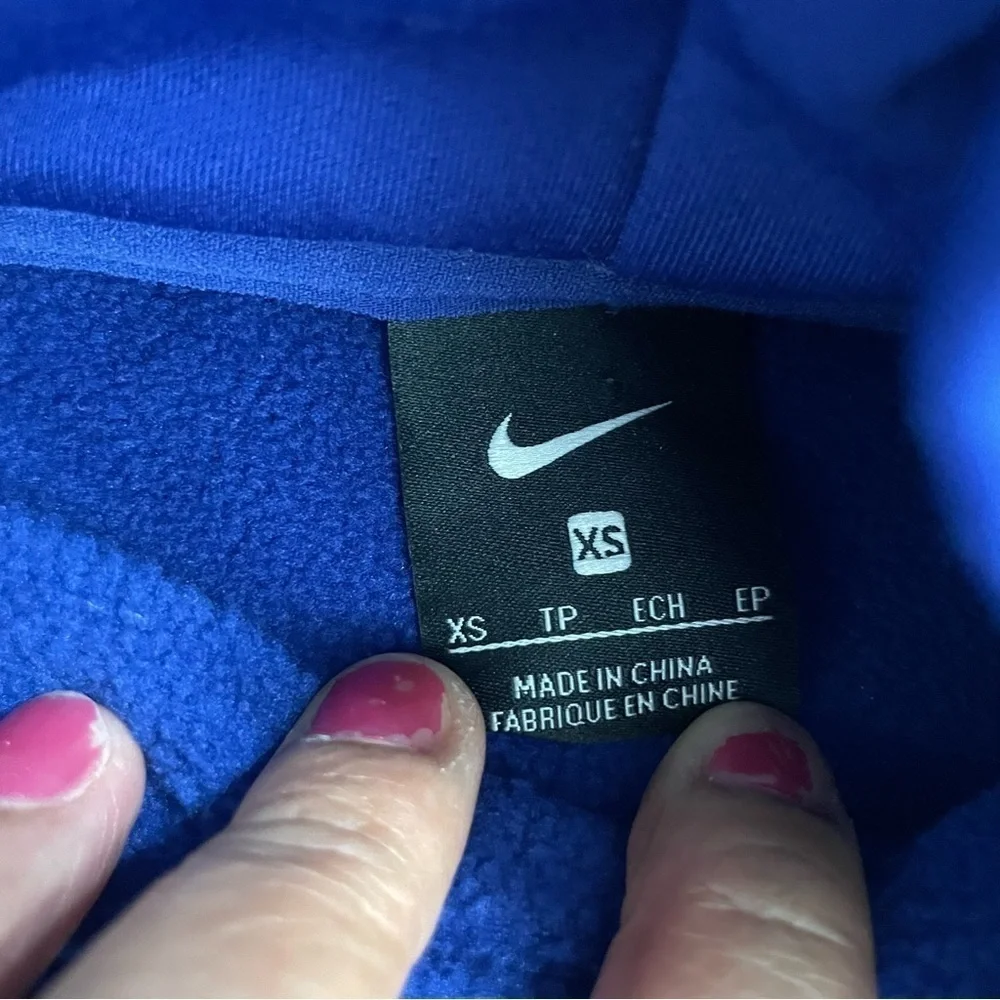Nike Therma Fleece All Time Mock Neck SD Deep Royal Blue XS
